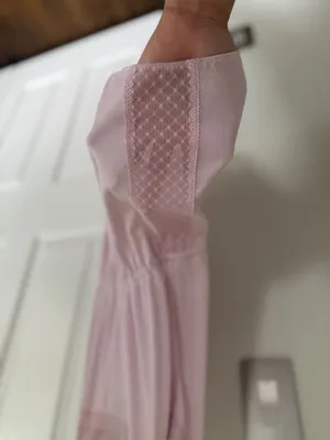Victoria's Secret Women’s Sleep Romper Medium Pink Lace Trim Lounge Feminine thumbnail 7