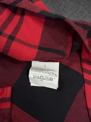 Classic Red & Black Plaid Button-Up Shirt thumbnail 5