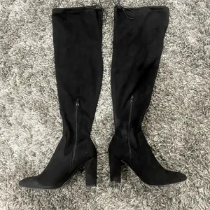 JUSTFAB Mariam Heeled Over-The-Knee Boot in Black, Size 8.5​​​​​​ thumbnail 3