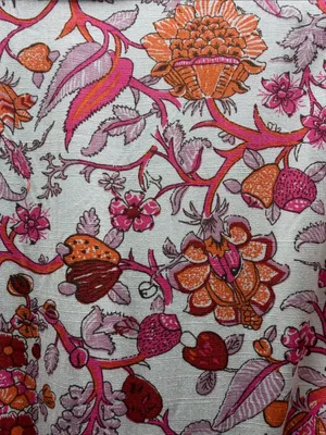 Knox Rose NWT Pink and Orange Floral Calla Lily Flutter Sleeve Maxi Dress Large thumbnail 9
