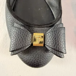 Ted Baker Sually Pebble Leather‎ Bow Ballet Flats in Black Size 6 or 37 thumbnail 4