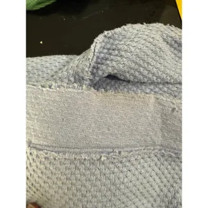We The Free Free People Light Blue Waffle Knit Oversized Pullover Top XL thumbnail 8