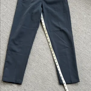 High-Rise Navy Women's Tapered Dress Pants thumbnail 5