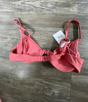 ANDIE BIKINI TOP Pink Size M thumbnail 3