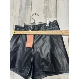 SheIn Faux leather shorts thumbnail 6