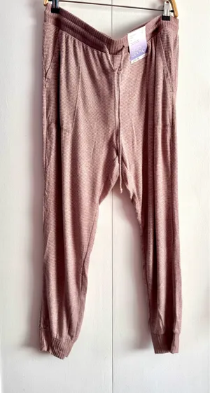Pajama Bottoms, XL Pink thumbnail 1