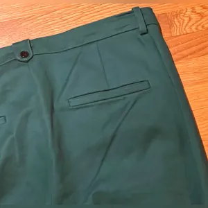 ZARA Green‎ Cotton Stretch Cropped Ankle Pants Button Details Size 4 1628/225 thumbnail 10