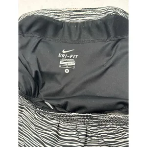 Nike Dri-Fit Running Shorts Women’s Medium Zebra Print Lined Pocket Drawstring thumbnail 4