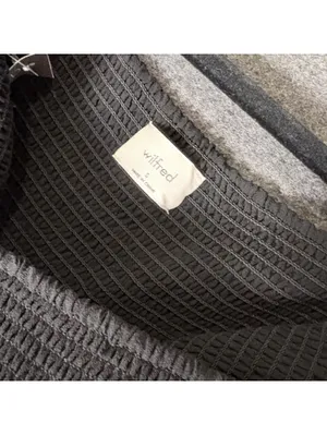 Wilfred Black Smocked Long Sleeve Dress thumbnail 3