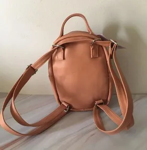 Mini Backpack Tan thumbnail 2