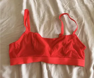 Lively Red Mesh Bralette thumbnail 1