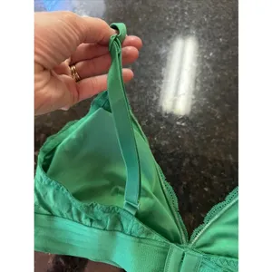 Victoria's Secret PINK VS Green Bralette Lace Sz XL Adjustable Supportive thumbnail 5