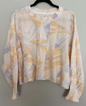 Free People Movement Inspire Layer Top Spectrum Beach Day Combo Size Medium thumbnail 1