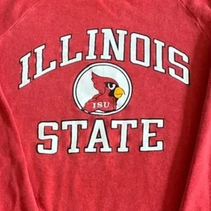 ISU Illinois State University Sweatshirt, Medium Red thumbnail 2