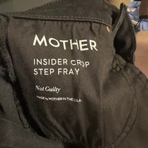MOTHER The Insider Crop Step Fray Jeans in Not Guilty thumbnail 10