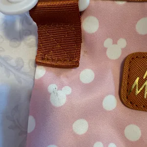 Bioworld Disney Mickey Minnie Pink Polka Dot Water Bottle‎ Crossbody Pouch thumbnail 8