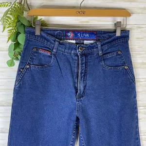 Vintage Posted Bare Back Slim Straight Jeans Size 27 thumbnail 4