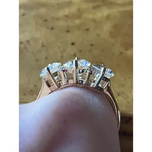 Natural Yellow Labradorite Sterling Silver Ring Size 10 Gold thumbnail 2