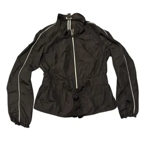 White‎ House Black Market Women's Sporty Tech Jacket Size 4 drawstring waist thumbnail 3