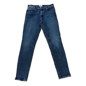 FRAME Le High Skinny Jeans in Harvard dark wash high rise Sz‎ 30 thumbnail 3