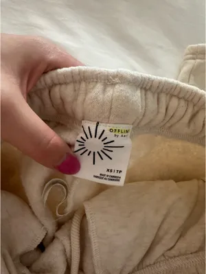 Aerie OFFLINE Cloud Fleece Trousers thumbnail 3