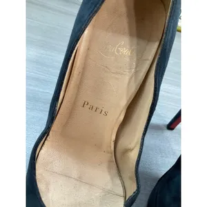 Christian Louboutin Ultra High Ultra Soft Suede Stiletto Heels thumbnail 3