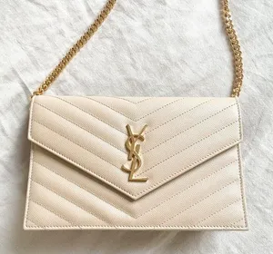 Yves Saint Laurent Classic Monogram Wallet on Chain thumbnail 1