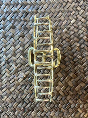 Gold Metal Hair Clip thumbnail 3