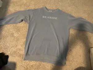 Seaside Comfort Colors Sweatshirt Crewneck thumbnail 1