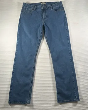 Blue Mountain Jeans Womens Size 16 Blue Straight Leg High Rise 36x31 thumbnail 1