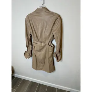 Jonathan simkhai‎ faux leather wrap dress -size 0 thumbnail 5