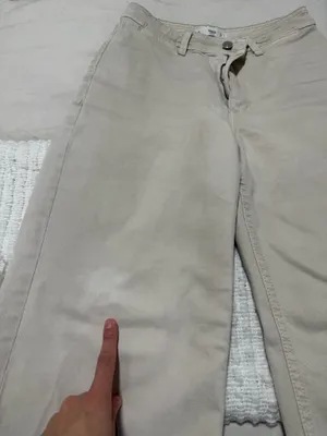 Beige mango jeans thumbnail 7