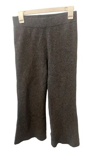 Massimo Dutti Gray Wool Pull On Capri Trousers‎ thumbnail 1