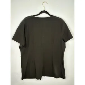FIGS Technical Collection Scrub Top Size XL Black Healthcare thumbnail 2