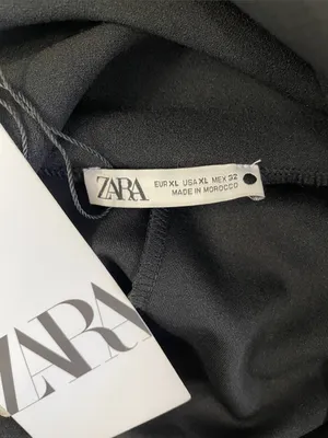 Zara Black Sleeveless Draped Neck Top thumbnail 4
