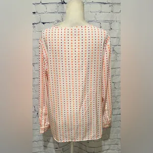 Gap women's multi color polka dot tunic top Size Large thumbnail 3