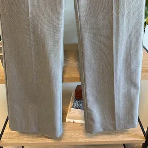 Express Editor Mid-Rise Black & White Jacquard Woven Career Dress Pant Trouser 4 thumbnail 3