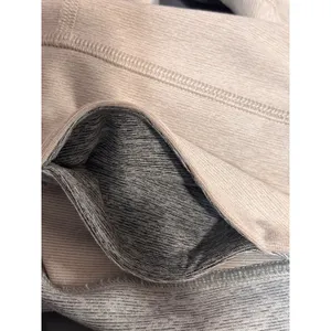 Outdoor Voices Womens Leggings S Beige Grey TechSweat Colorblock Athletic Gym thumbnail 5