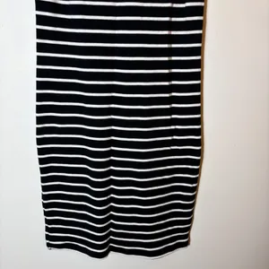 Talbots Petite Black and White Striped‎ Sleeveless Sheath Dress Career Size P thumbnail 3