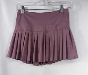 Gold Hinge Mauve Pleated Tennis Skort Size M thumbnail 1