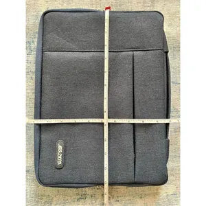 Mosiso Blue Laptop Ipad Zippered Sleeve Bag with Carry Handle thumbnail 6