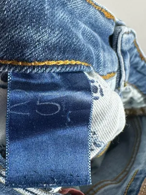 Pilcro Anthropologie High Rise Flare Jeans Womens 25 Medium Wash Stretch‎ Denim thumbnail 13