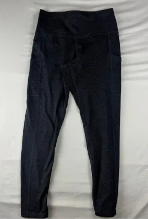 Women's Offline by Aerie The Hugger Leggings Size L Dark Blue Grey thumbnail 1
