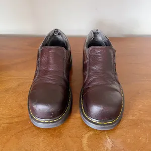 Dr Martens • Resistor ST slip on loafer chunky platform industrial brown leather thumbnail 4