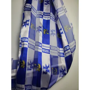 Source Unknown Kentucky‎ Wildcats Scarf One Size Blue NCAA College Logo Print Wrap Silky Fan thumbnail 2