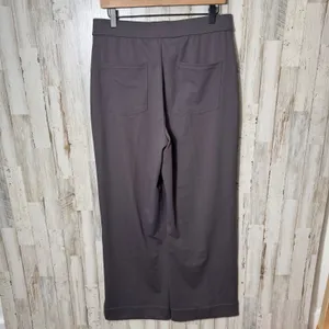 Halara‎ High Waisted Button Pocket Straight Leg Casual Pants Womens Large NEW thumbnail 6