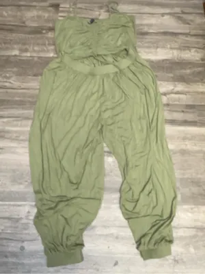 NWT Fashion to Figure Olive Cutout Harem Jumpsuit Plus Size 1 14/16 thumbnail 3