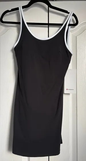 Lululemon Athletic Dress Black thumbnail 1