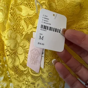 Comin' in‎ HAHT Bodysuit in Lemon free people HAH medium thumbnail 9