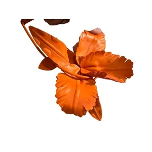 Cecelia New York Hibiscus Sandals in RARE Orange Sz. 10 thumbnail 5
